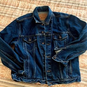 Vintage Levis Jean trucker  Jacket  70506-0216 size Large